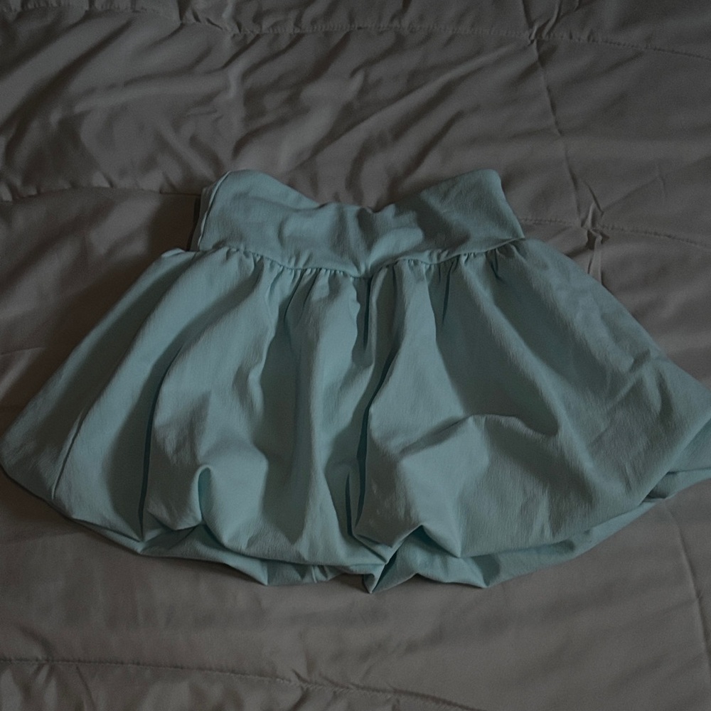 Zara Sky Blue Bubble Skirt